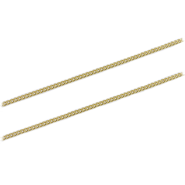 Corrente Malha Groumet Fina em Ouro 18 Kilates � 25388